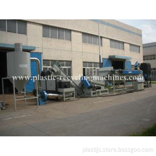 washing, dewatering, drying PP / PE film recycling line Was